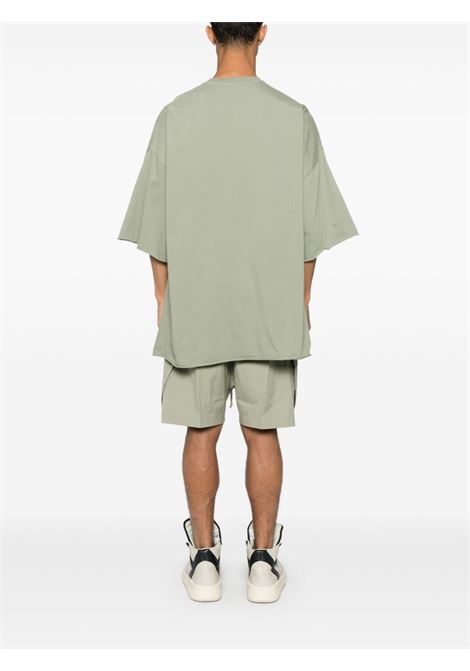 T-shirt tommy t in verde Rick Owens - uomo RICK OWENS | RU01E5283JA15